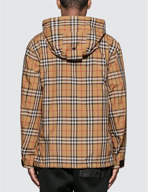 burberry hooded mens jackets|burberry vintage check jacket.